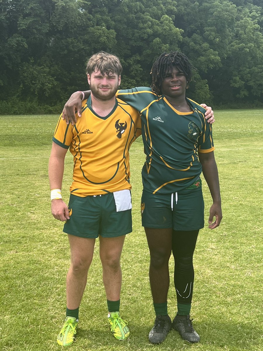 Very proud of our Thunderbirds Brennan Laake and Nkosi Watts