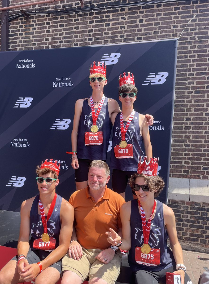 Congratulations to the WA’s Jack Graffeo, Ryan Kyle, Adam Wedlake &amp; Paul Bergeron on a record setting DMR! All American! New MA State record! New WA school record. 5th place in the DMR at New Balance Nationals! Absolutely terrific!! <a href="/GlobeSchools/">Boston Globe Schools</a> <a href="/BostonHeraldHS/">Danny Ventura</a> <a href="/LowellSunSports/">Lowell Sun Sports</a>