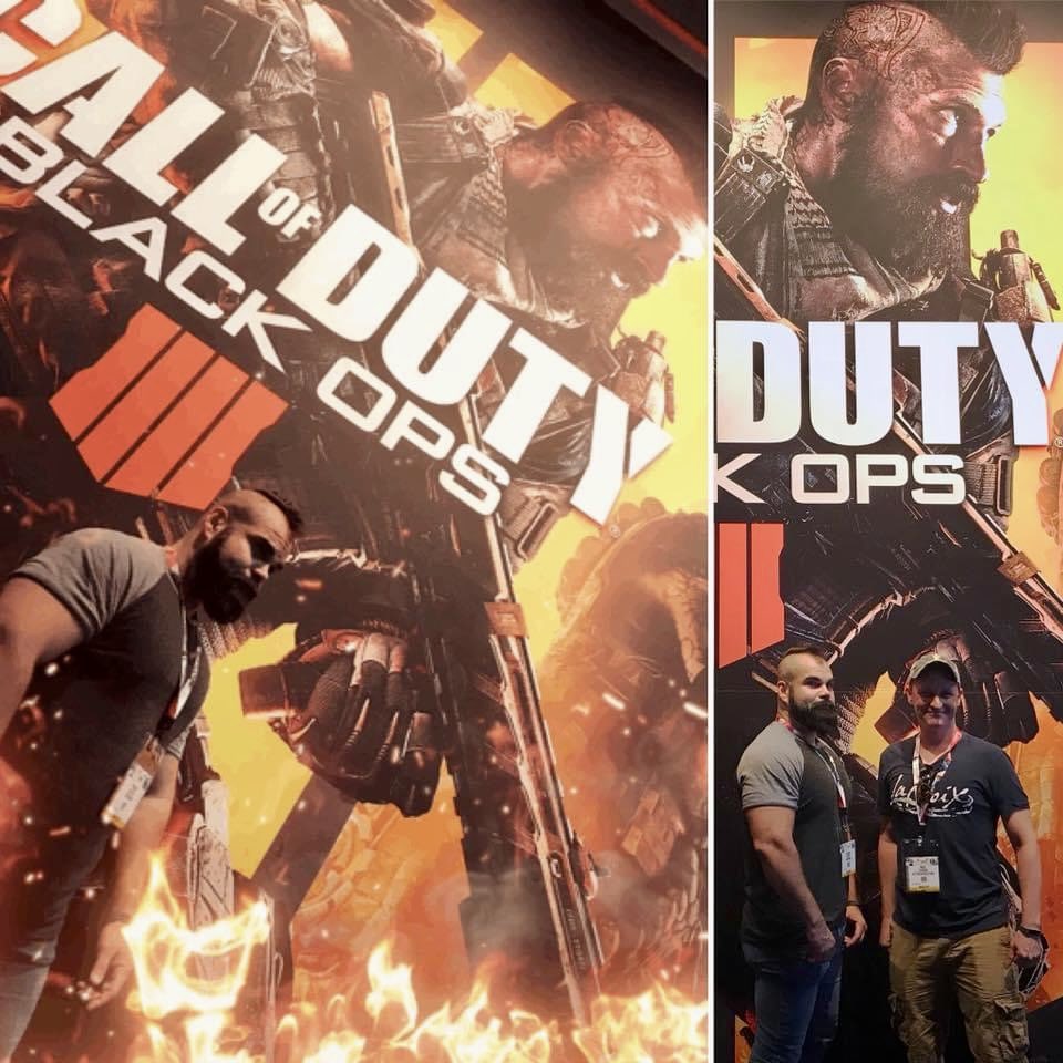 Ticklematter's tweet image. Throwback from #E3 #BO4