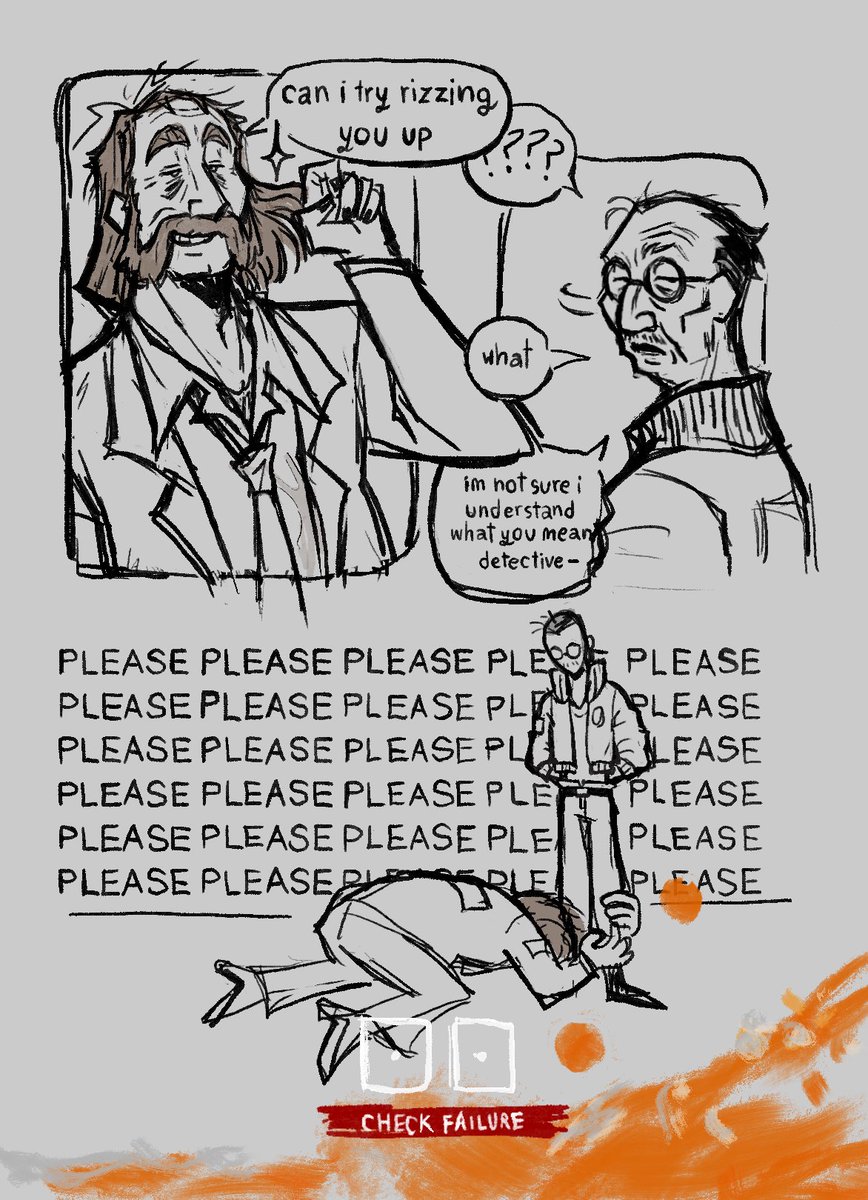 hypotebug's tweet photo. It's too funny not to redraw #DiscoElysium https://t.co/CmSDCoIqdZ