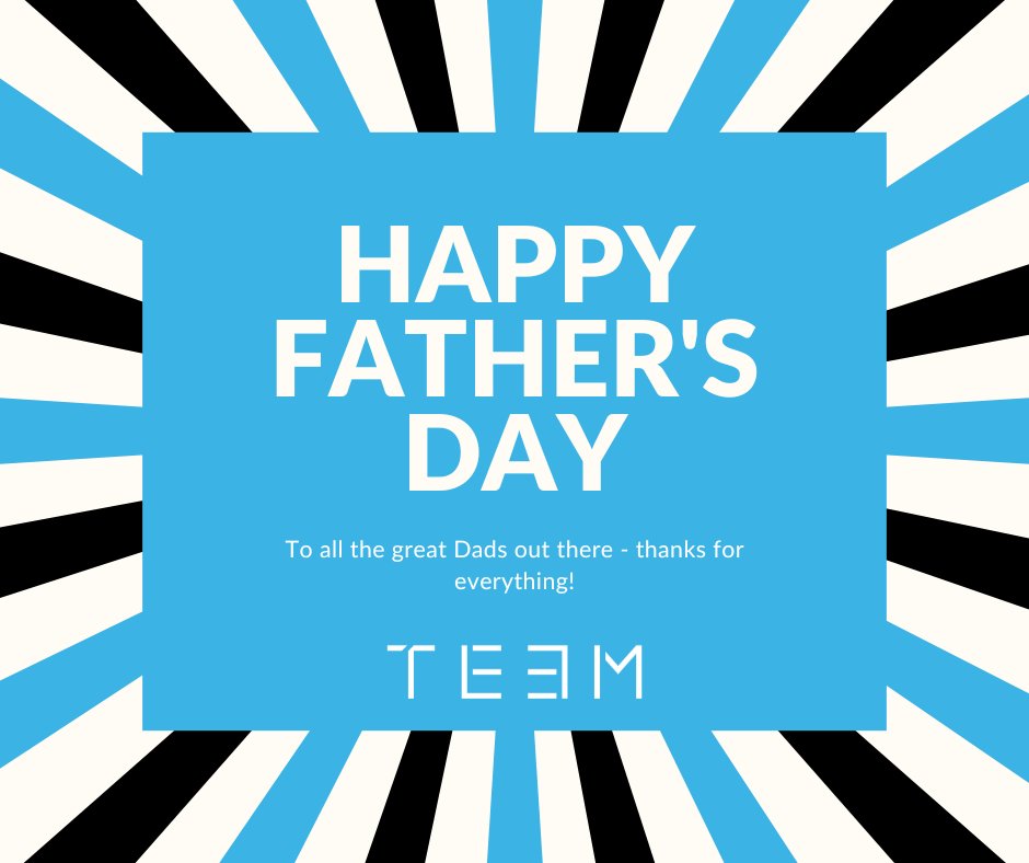 helloteem's tweet photo. Happy Father's Day to all the amazing dads out there! Today, TEEM celebrates the incredible dads who inspire us with their hard work, dedication, and love. 💙 https://t.co/XYF2dJ9Yp0