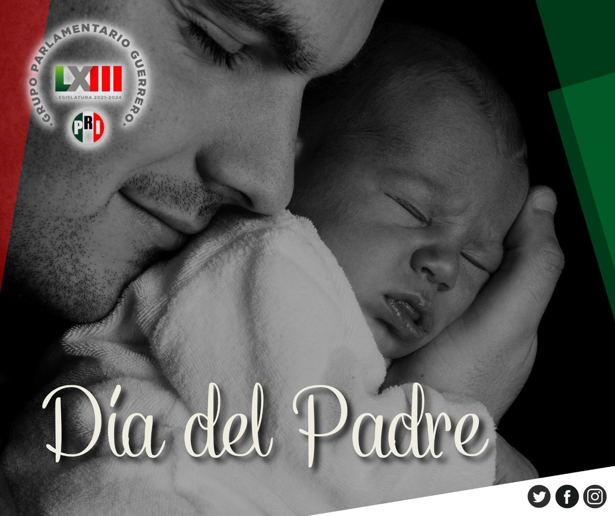 Diputadas y diputados del Grupo Parlamentario del PRI felicitamos a los papás y reconocemos su dedicación, esfuerzo y amor incondicional con el que guían y educan a sus hij@s. Su labor es fundamental para la formación de una sociedad fuerte y llena de valores
#FelizDíaDelPadre