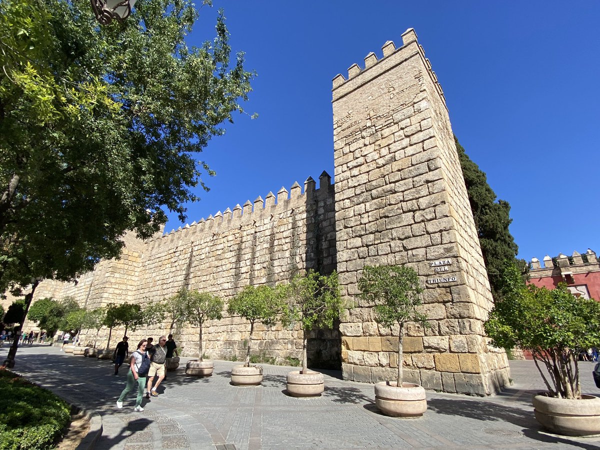 KatesfWriter's tweet image. Seville is awash with stunning historic architecture. The cathedral is like no other I’ve ever seen. And if you love old walls, there’s enough #wallporn to make you drool. Must return and explore more - but in the early spring. 38 degrees Celsius is too much for me.