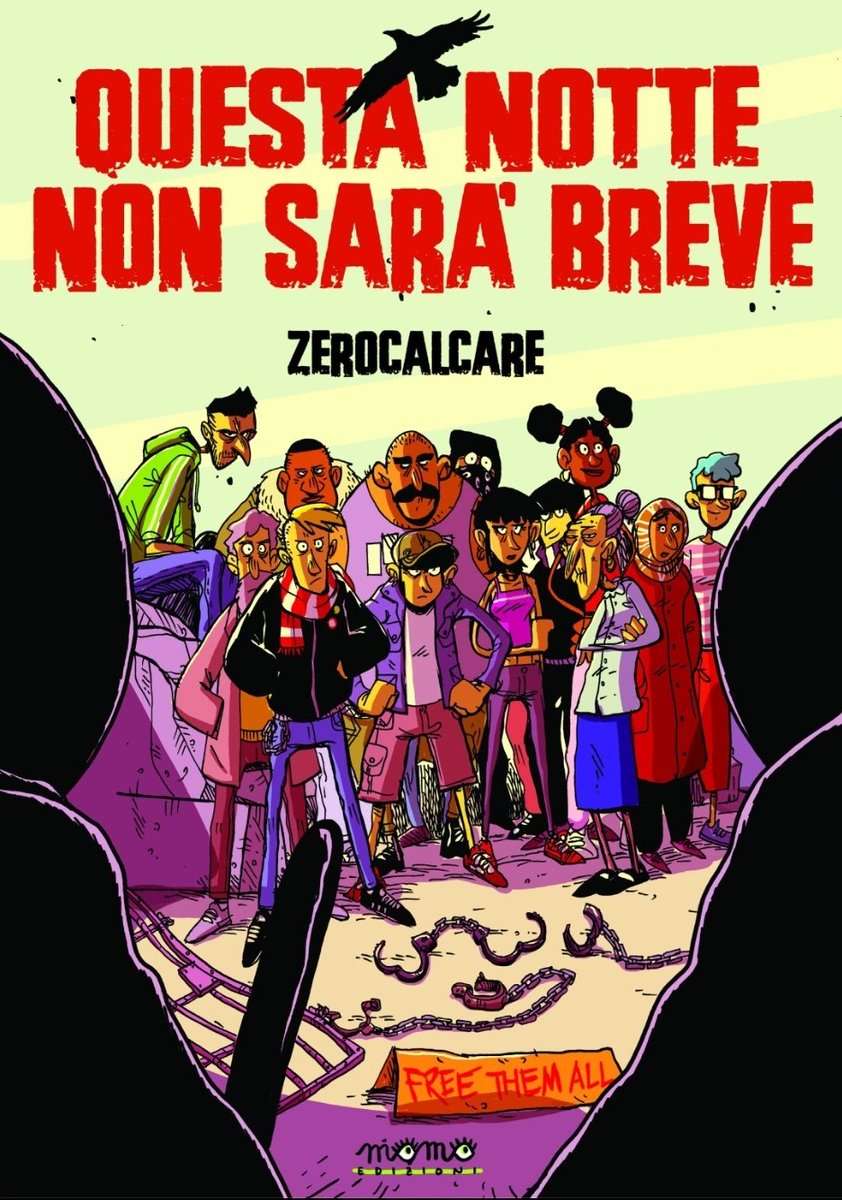 Momo Edizioni ha annunciato che è in stampa con qualche pagina inedita il fumetto di <a href="/zerocalcare/">zerocalcare</a> Questa notte non sarà breve, dedicato al processo di Budapest e in particolare Ilaria Salis.
Sarà disponibile tra pochi gg, solo sul sito di Momo!
momoedizioni.it