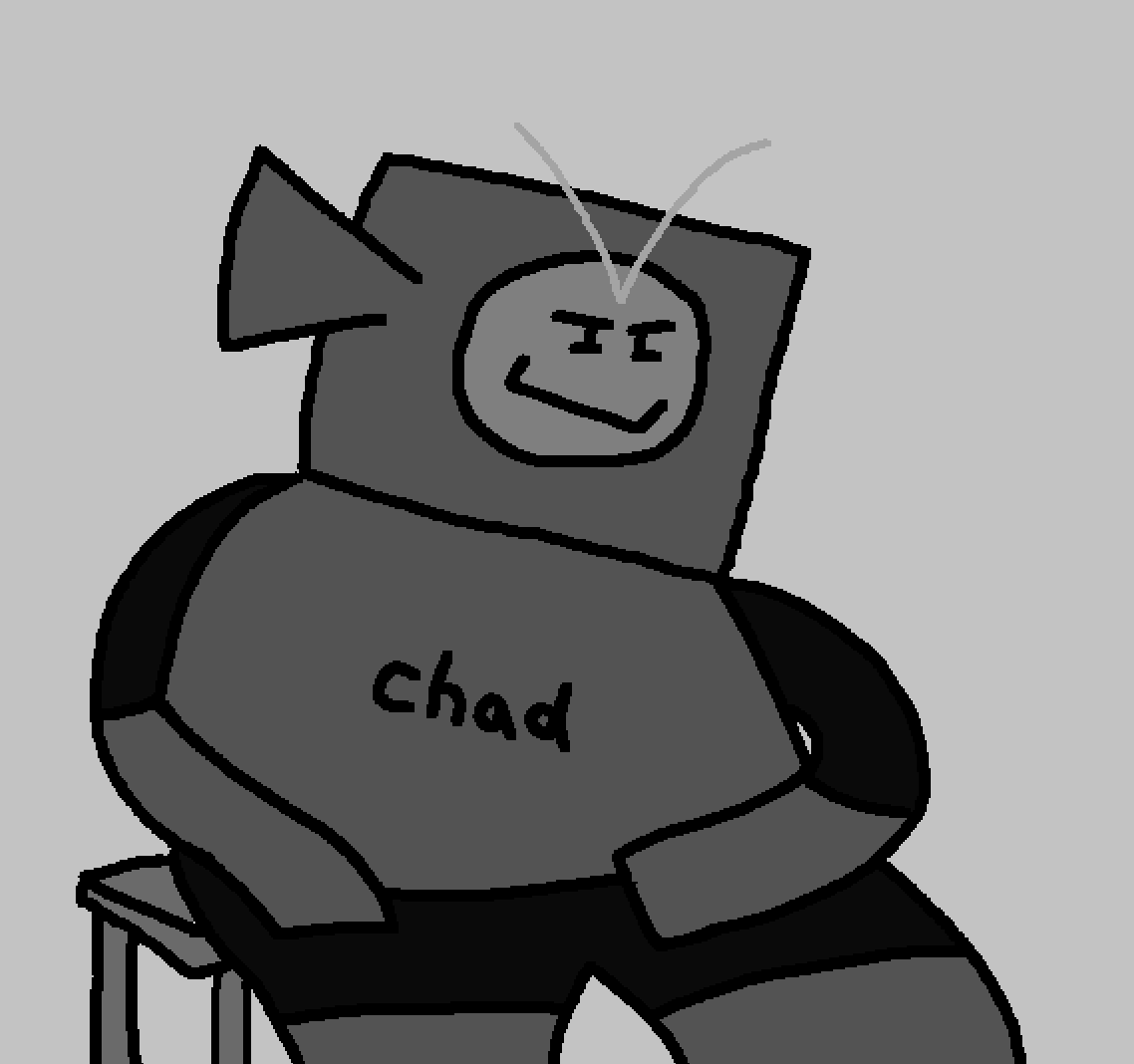 mann_gallery's tweet photo. Day 111: Chad Woodman
(original date drawn 05/03/2022)
The other 'sigma' meme! I originally intended to have three drawings for this one scenario, but I didn't end up drawing the other ones like I was hoping to do; something else caught my attention the next day... https://t.co/Ct21NgGx5Z