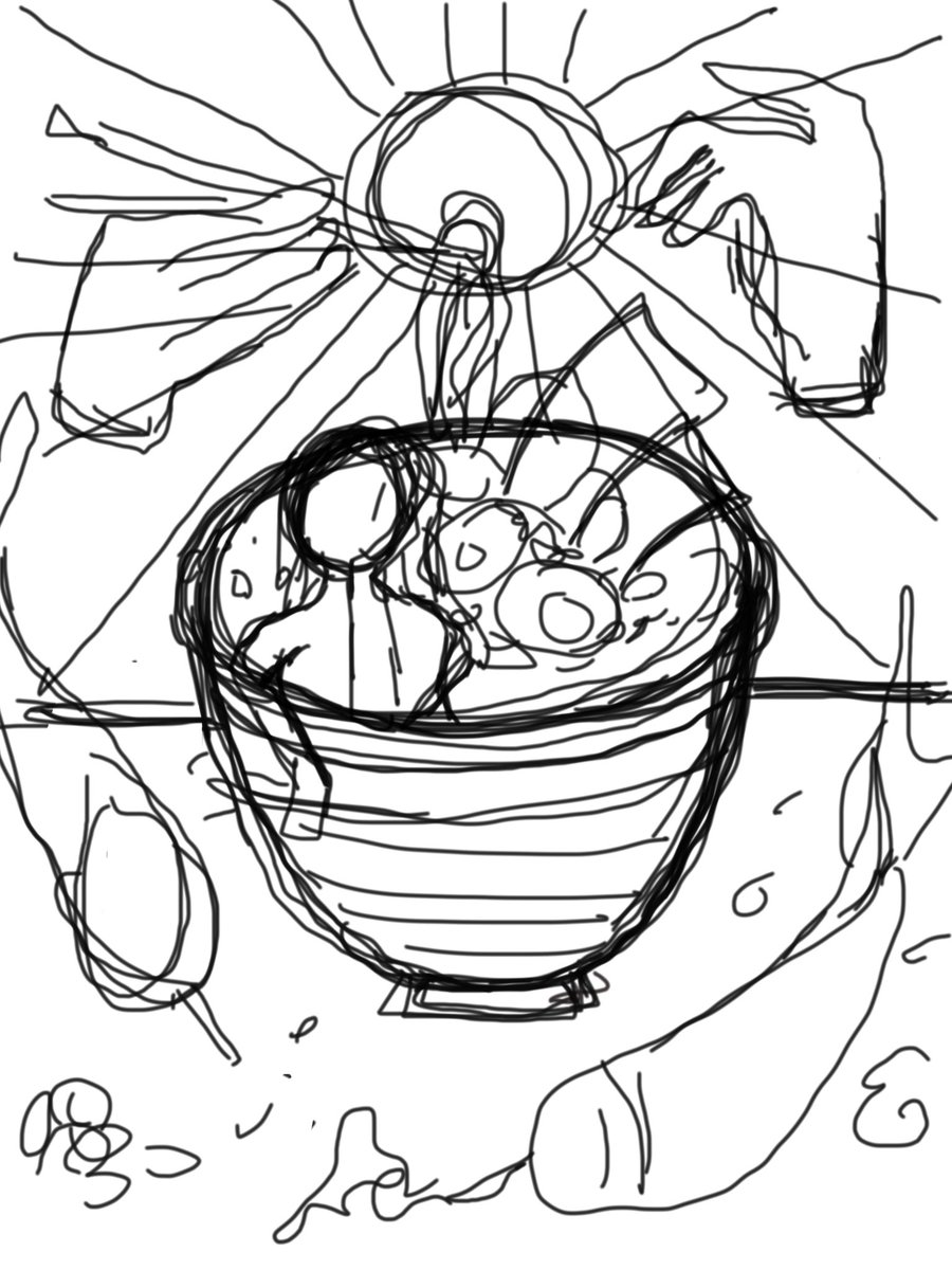 wallflowertish's tweet photo. draft and sketch (an ongoing painting on canvas) https://t.co/F45my2xgmb