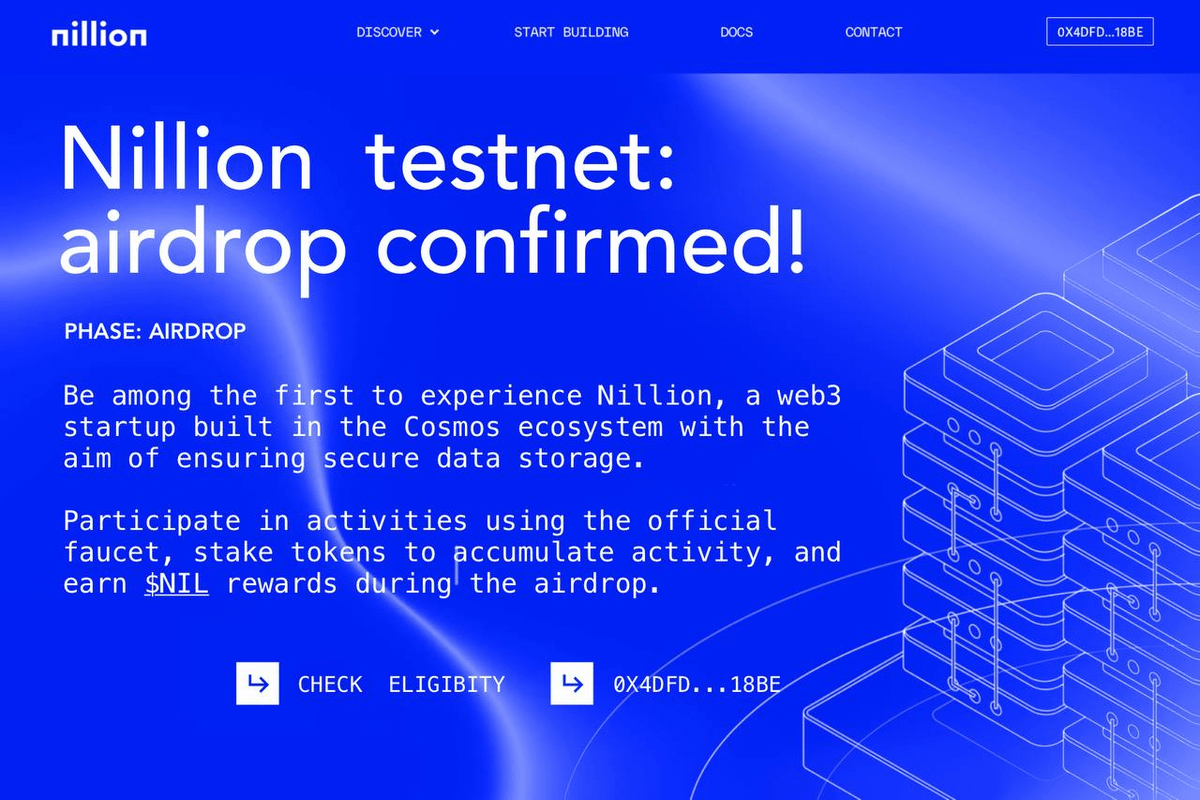 Confirmed Nillion airdrop in the Cosmos ecosystem!

Total invest amount in $NIL is $20M.
Last chance to be eligible.

Cost - $0
Profit - $4,000+
Time - few mins

here's a detailed guide 🧵