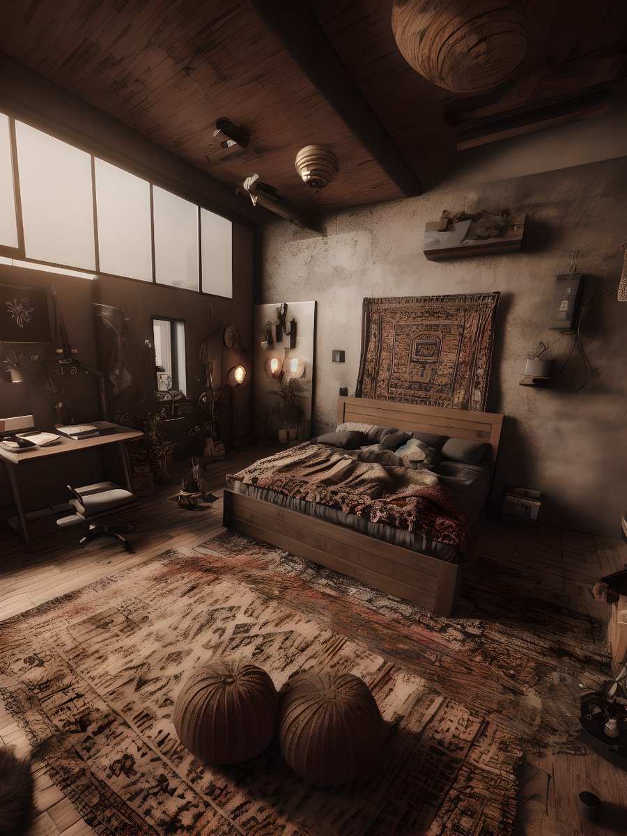 aprathore09's tweet photo. Day 02: Explored ControlNet and its variants. Retaining pose and structure from images was fascinating. Loved generating interior design ideas for my room, results were amazing! Check out these outputs. #0to100xEngineer #GenAI #StableDiffusion
@100xengineers https://t.co/3il09gQGQU