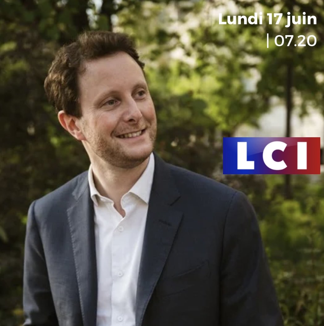 📺 Retrouvons-nous ce lundi à 07h20 sur <a href="/LCI/">LCI</a> avec Jean-Baptiste Boursier !