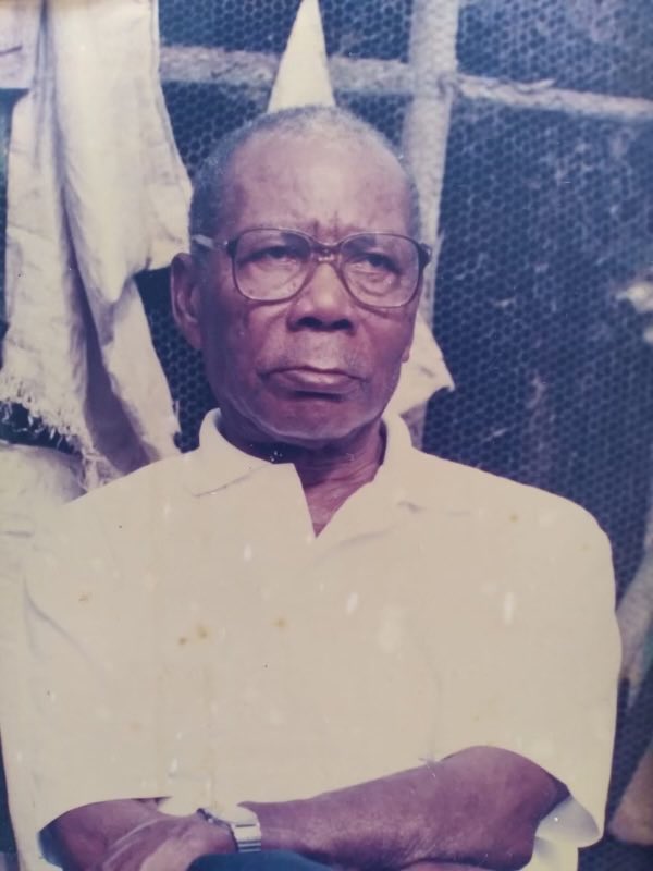 My Grandfather, Albert Harris, of blessed memory. A man from Nonsuch, Portland. May his memory be a blessing to his children and their children, especially on this day.