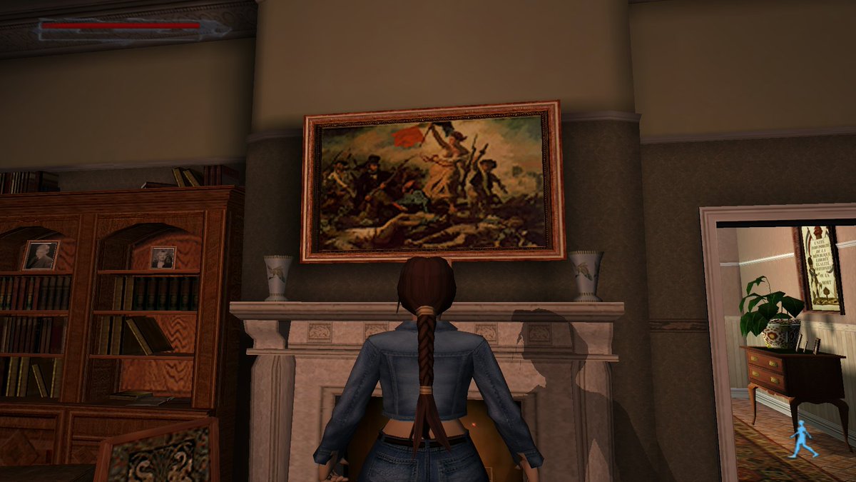 In honor of the French people, who have been protesting against the far right these days, today's post is dedicated to Delacroix's "Liberty Leading the People" (1830). Here it is in Hitman (2016), Animal Crossing: New Horizons (2020) and Tomb Raider: The Angel of Darkness (2003).