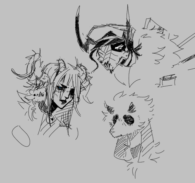 AltMayhem's tweet photo. accumulated sketches
- Rowen (Skeiaju) Phaidros (Deepwoken) My literal goat character (Me)
- Rowen + Vasulon (Sekaiju)
- Rowen and the other Pilots (Sekaiju)
- Aristotle (Sekaiju) https://t.co/DAj8ud4DlH