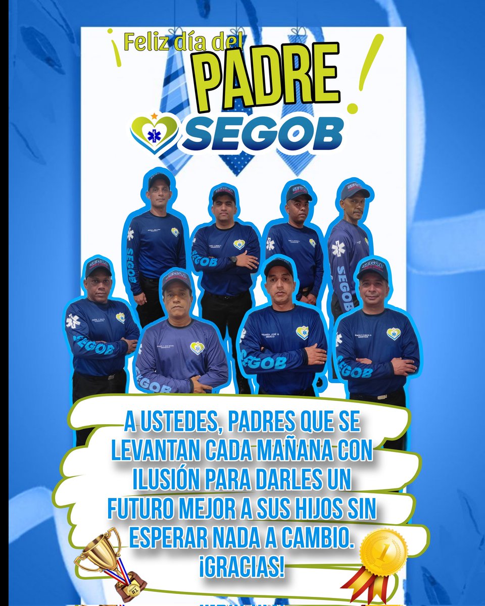 segobolivar's tweet photo. #16Junio Día del Padre. En este cálido domingo, elicitamos y honramos a todos los padres en su día, en especial a los padres del SEGOB, ejemplo de lucha, compromiso y responsabilidad. 

Les deseamos el mejor de los días junto a sus hijos y familiares. ¡Feliz día del padre! https://t.co/6HS92T5YI7
