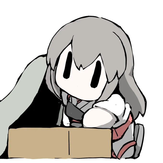 艦これラクガキ、まめ艦あかぎなかはなにかなー?とwまめ艦らは好奇心が旺盛です^^ 