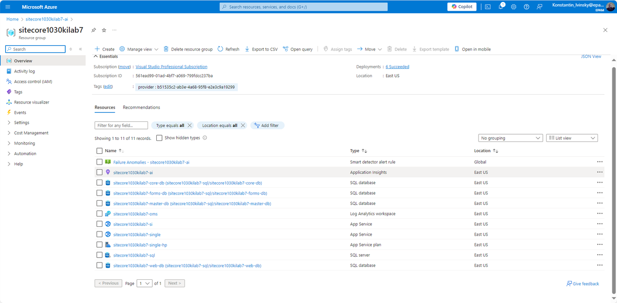 devpartnerbiz's tweet image. Day 3|Round5| #100DaysOfCode 🌐 Just deployed #Sitecore XM 10.3 on #AzurePaaS using #AzureARM! Template: github.com/Sitecore/Sitec……! #CloudDeployment