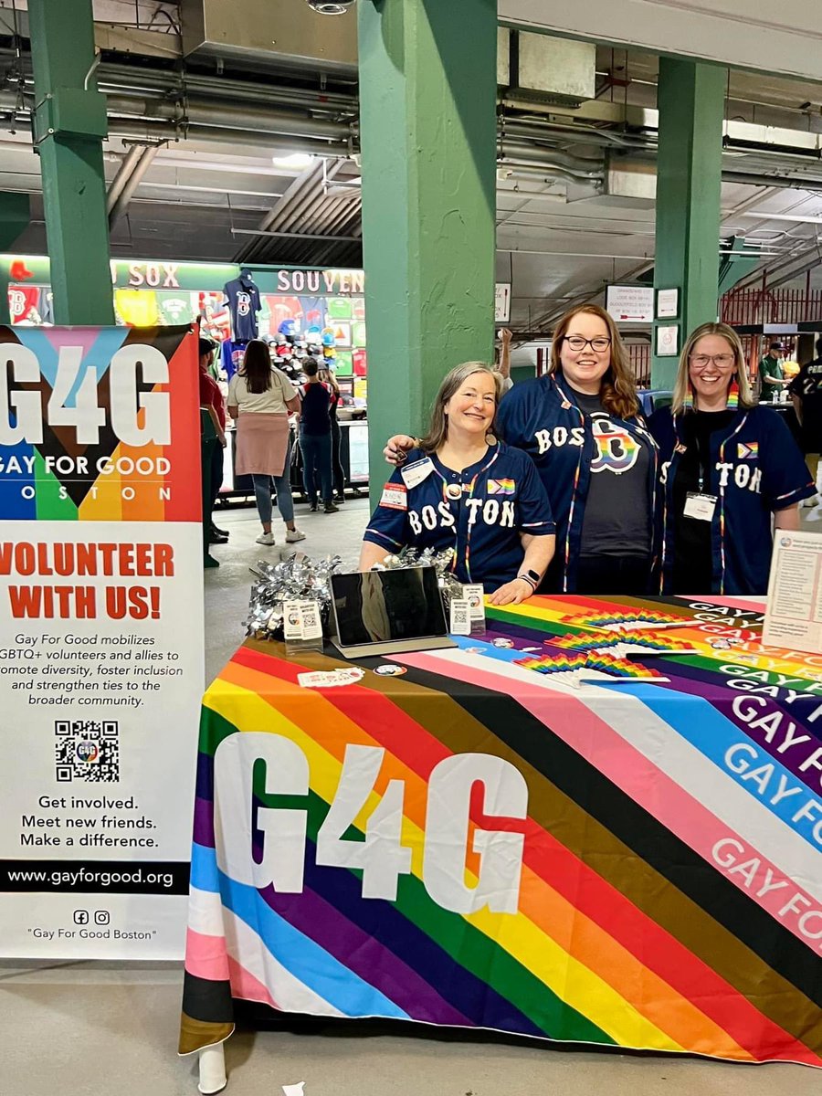 Thank you to the <a href="/RedSox/">Red Sox</a> for recognizing Gay for Good on the field at #Pride night. 

We’re #proud to be among the incredible organizations represented who are making a difference for #LGBTQ people in Boston.