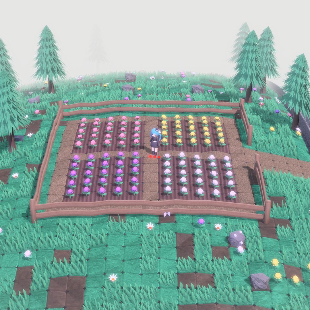 dekirisu's tweet image. 🐐 added a wooden fence

#bevyengine #gamedev #indiegame #rustlang