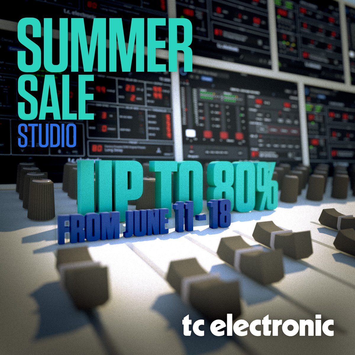 TC Electronic tweet media