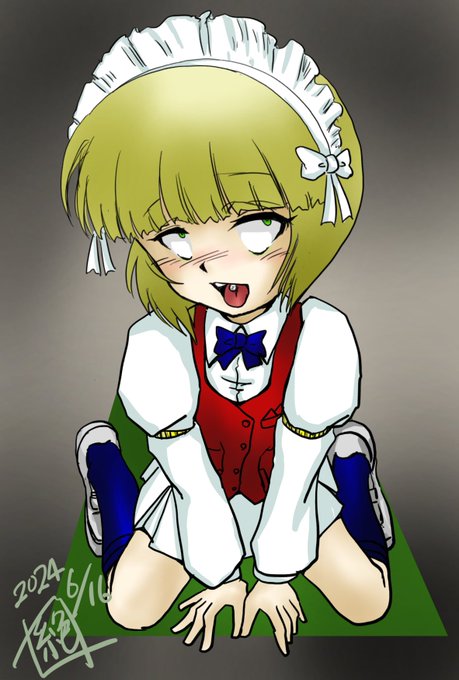 #週末ガルパンお絵描き120分一本勝負
#週末ガルパンお絵描き120分一本勝負20240616
お題「大洗女子学園」
今日のどん底のジャンケン大会
死の物狂いで優勝
いよっしゃ‼︎
さぁ賞品は…?!
自分の前に来たカトちゃん
スッとしゃがんだんで何事かと見たら
上目遣いで笑ってきた
ナニそれ
何が始まるの?! 