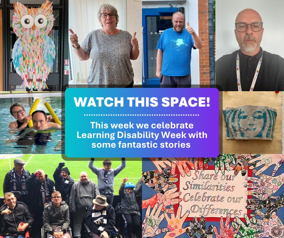 Get ready for a lot of inspiring stories from service users and staff from our services for people with learning disabilities. Starting tomorrow, we will be sharing a real stories to celebrate this year's Learning Disability Week.

#LDWeek #LearningDisabilitiesWeek