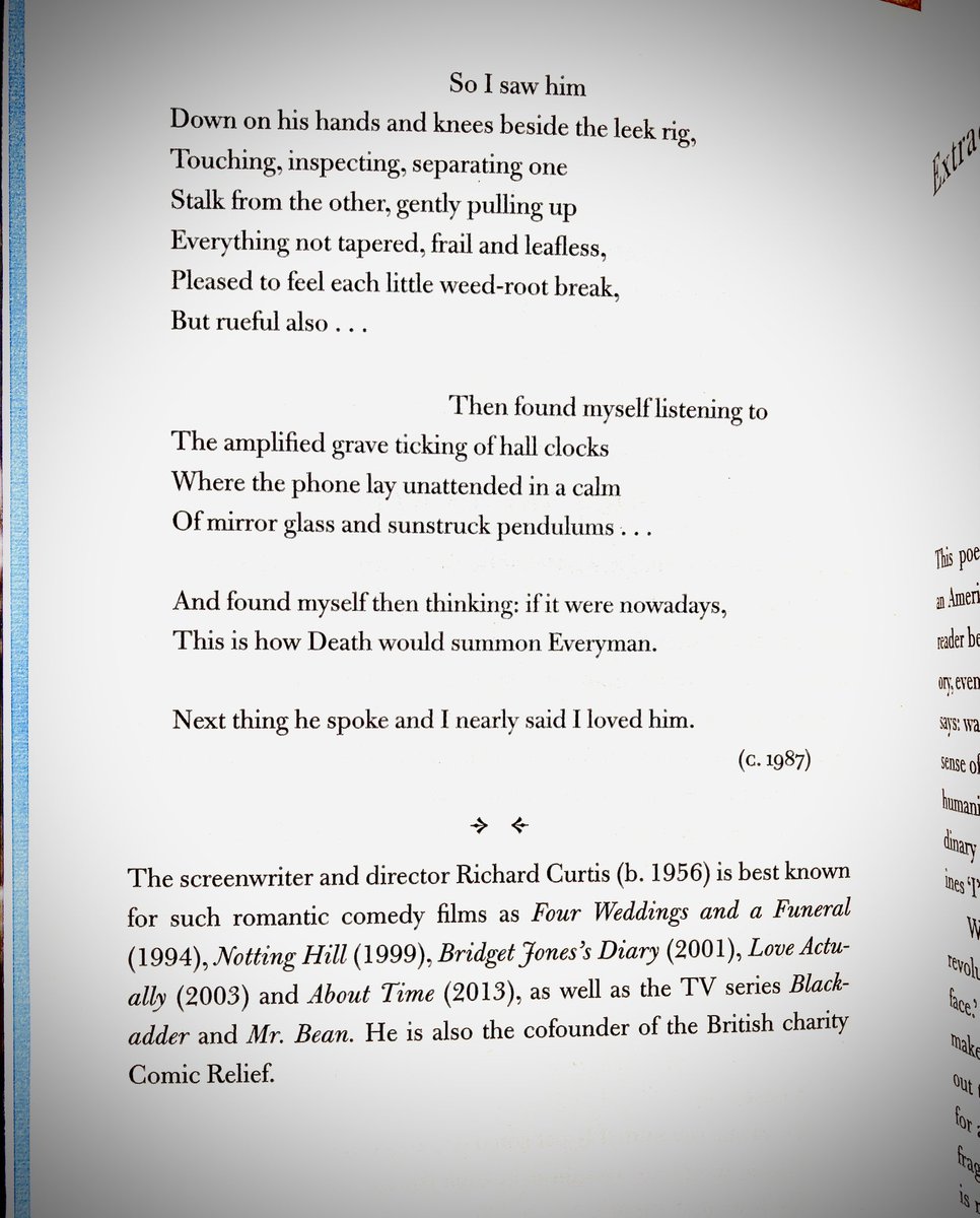 thatbenholden's tweet photo. A Call on Father’s Day: this beautiful poem by Seamus Heaney concerning his dad - introduced movingly by Richard Curtis, with reference to his dad - from the anthology @PoemsMenCry that I edited with my dad... ‘Sadness somehow I expect. Kindness and love take me by surprise.’ https://t.co/YVMP9kYIMO