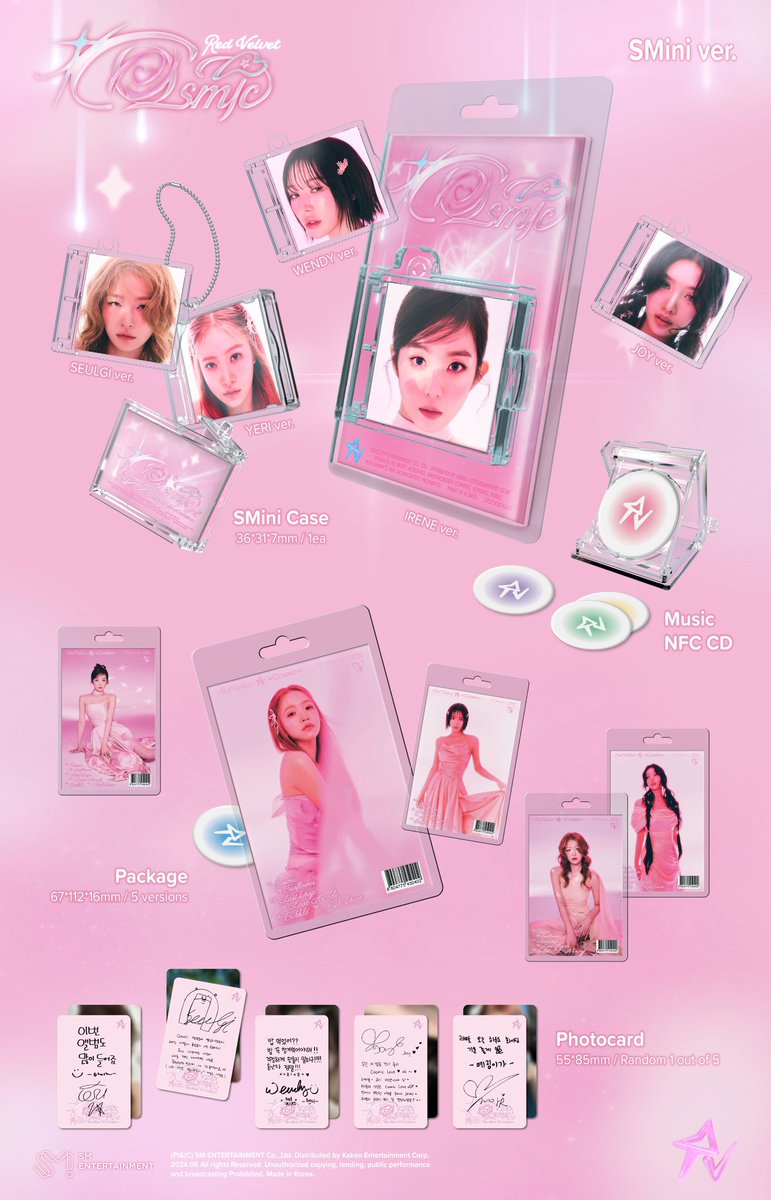5REDVELVETSPAIN's tweet photo. 💿 [GO] Red Velvet - Cosmic.

▪️ Todas las versiones.
▪️Álbum cerrado/abierto.
▪️Formulario: https://t.co/5pKaaIJVeM https://t.co/Fy92uFGxkZ