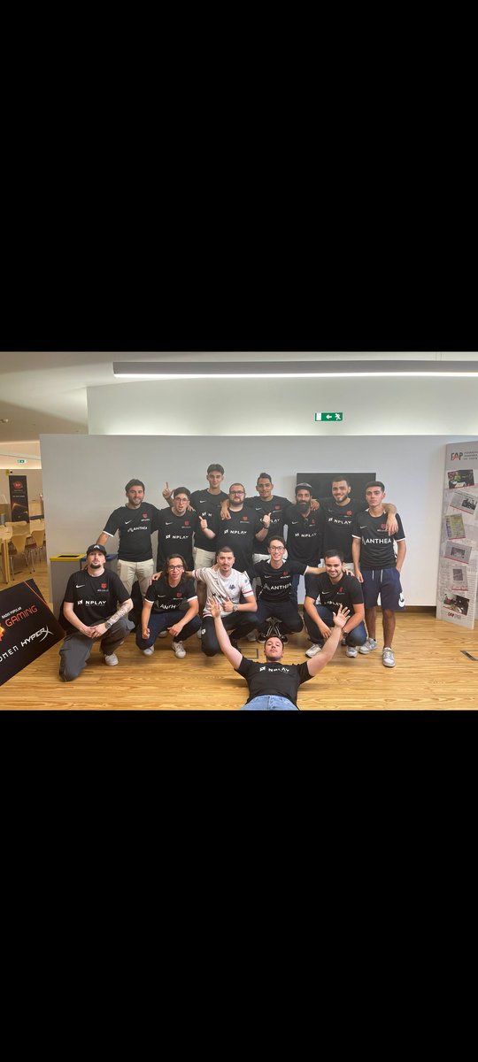 Uma equipa que eu próprio não tenho palavras para descrever quão boa ela é 💪🏻🔥