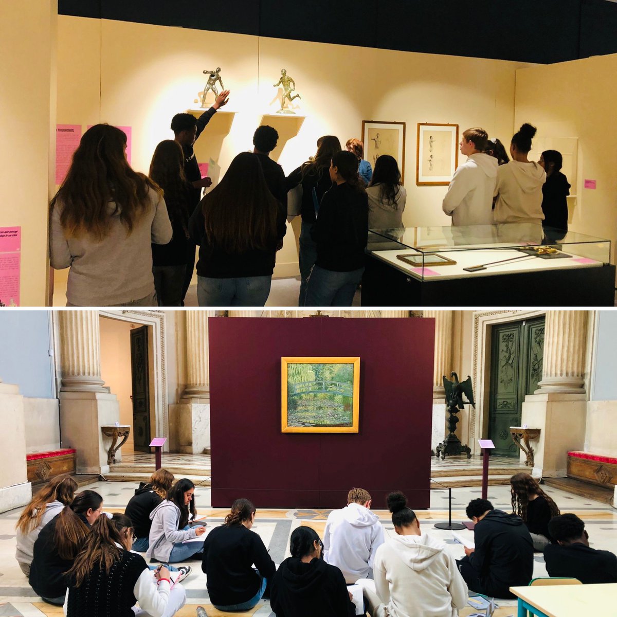 La 4B au musée des beaux arts de <a href="/VilledeChartres/">Ville de Chartres</a> avec Mme Goussard (arts pla.) et Mme Marchand (hist-géo)

L’an prochain, les deux enseignantes travailleront avec un groupe de 3eme inscrit à notre nouvelle option histoire des arts. <a href="/ac_orleanstours/">Académie d'Orléans-Tours</a> <a href="/dsden28/">DSDEN d’Eure-et-Loir - Académie d’Orléans-Tours</a>