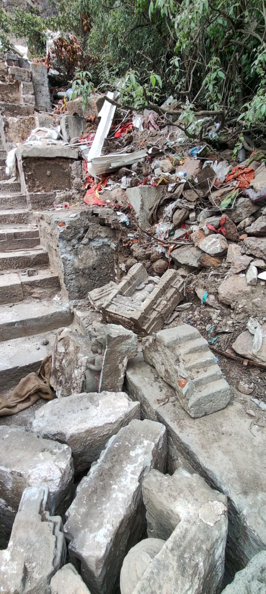 Some further evidence of destruction if Jain heritage. Further details awaited.