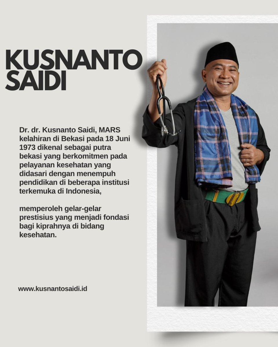 Drieysn's tweet photo. Perbanyak prestasi tanpa sensasi 😎

#KusnantoSaidi #Kusnaidi #PakDokter #BersamaPakDokter #PutraBekasi #RakyatBekasiDukungKusnanto Bekasi
Wisnu Bawah Khodam Bakar https://t.co/sGDyhaegkY