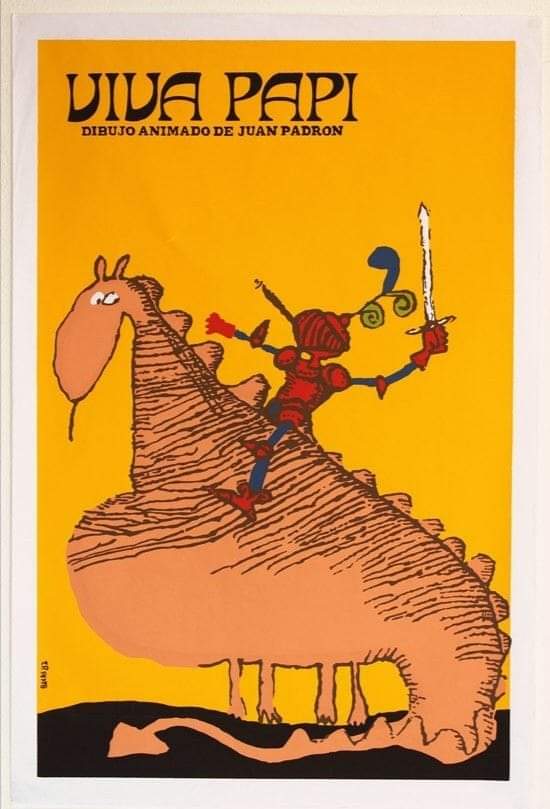 🌟FELIZ DIA DE LOS PADRES🌟
ASI LO CELEBRAMOS 👇
👉Cartel VIVA PAPI, diseño de Eduardo Muñoz Bachs al dibujo animado de Juan Padrón de 1982. Impresión serigráfica sobre papel, 6 colores, formato ICAIC 51x76cm.

#CartelONCuba #graficacuba #diadelpadre #vivapapi #eduardomuñozbachs