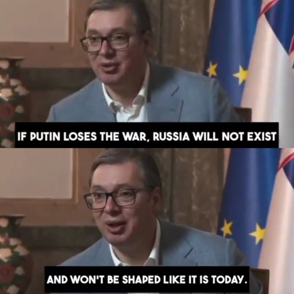 I already support Ukraine, you don't have to sell it to me