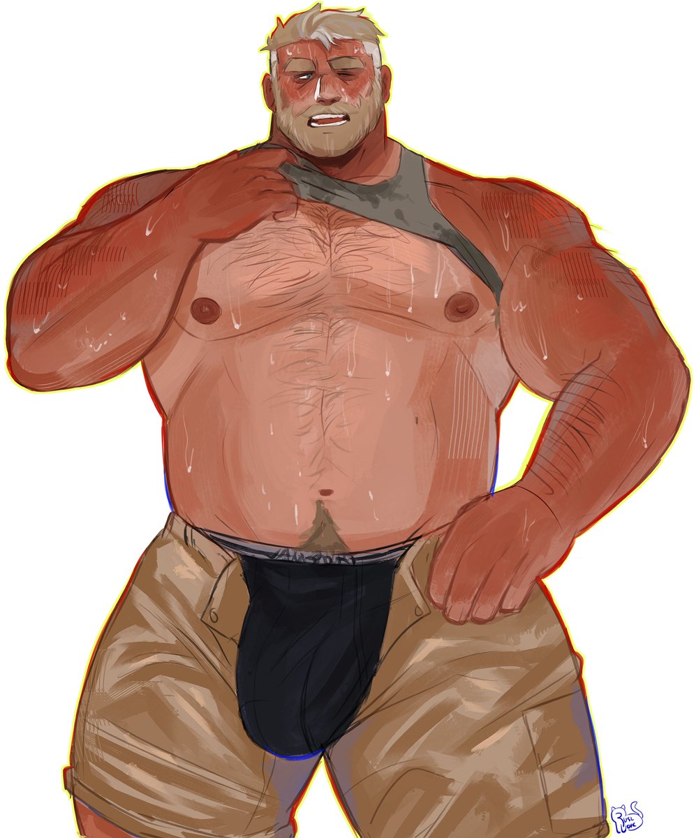 Ruslorc's tweet photo. [24] Sketch 9
Sunkissed daddy https://t.co/vZXy1O8J5c