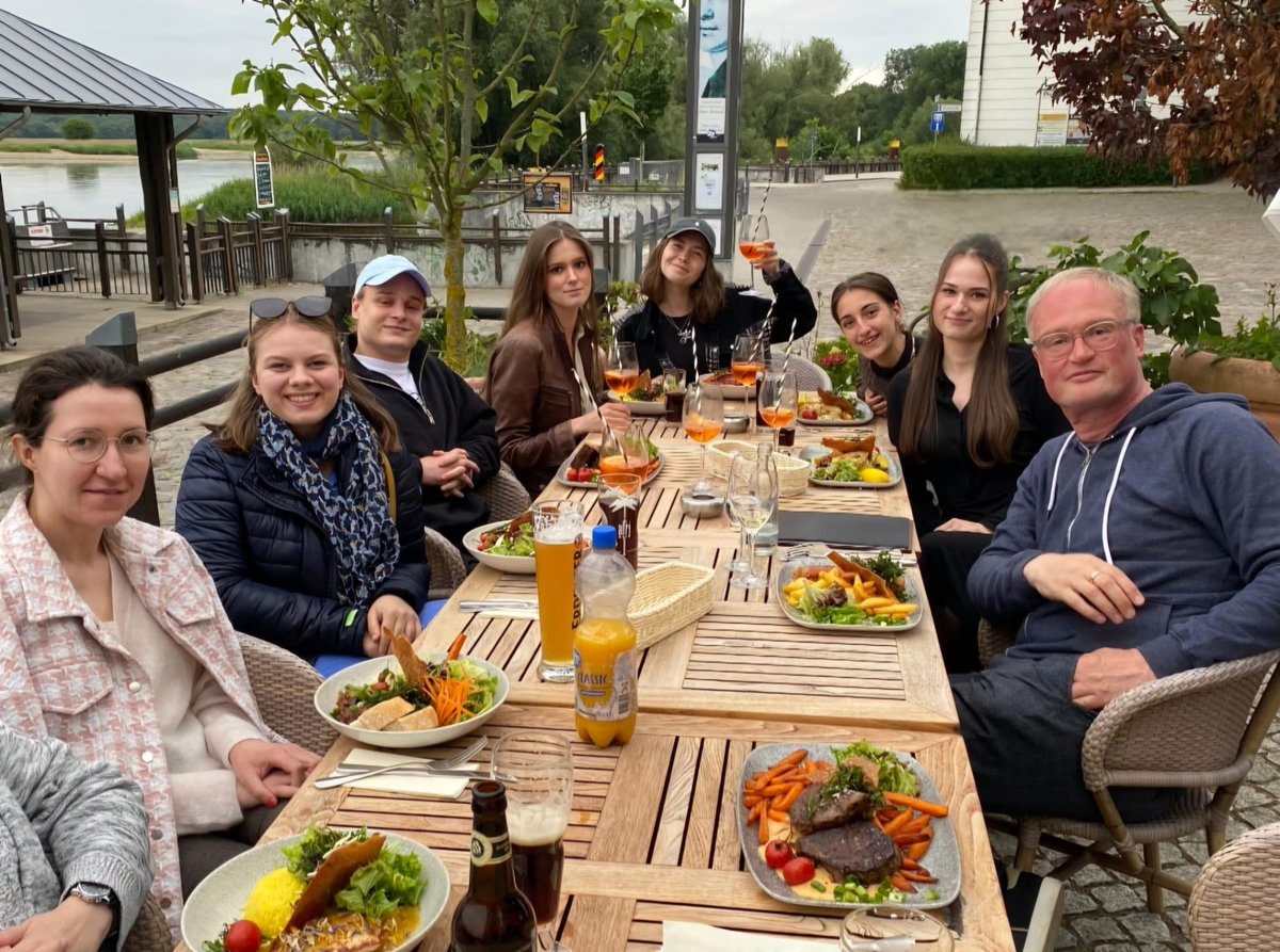 Sommerausflug des Lehrstuhls: Kanufahren auf der Spree (bei Beeskow) und Abendessen in Frankfurt/O.