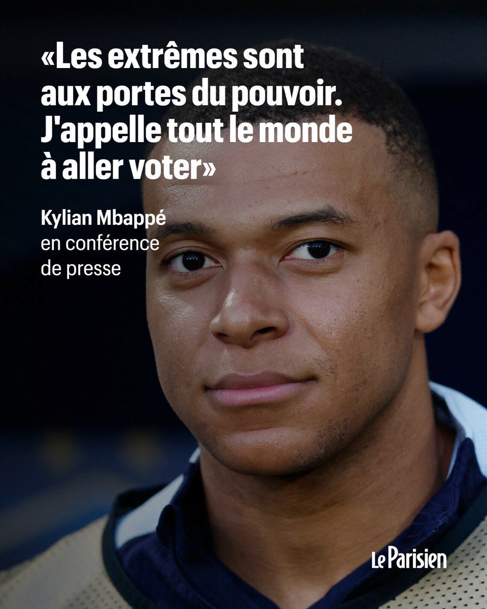 Clair, net et précis. Merci <a href="/KMbappe/">Kylian Mbappé</a>