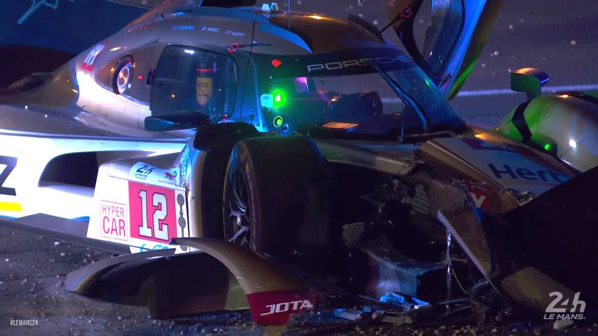 44Formula1's tweet photo. Wednesday PM: Huge accident for the #12 Hertz Jota requiring a complete rebuild

Friday PM: First shakedown with new chassis at local airfield 

Sunday PM: P1 in the FIA World Cup for Hypercar Teams after a tough 24 Hour Race

What a comeback 👏

#LeMans24 #WEC #JOTASport https://t.co/45vdI0H5Z0
