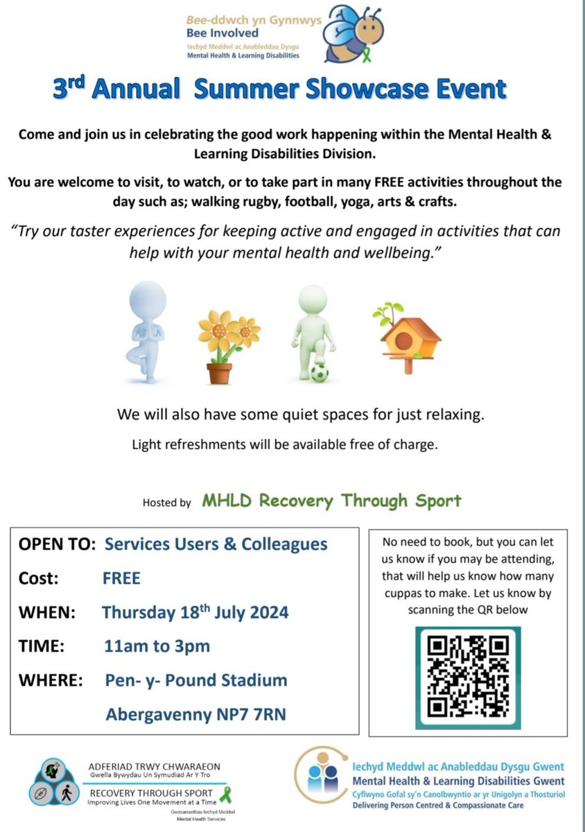RCN award winning Recovery Through Sport ABUHB (@abuhbn) on Twitter photo we are proud to announce our 3rd annual summer showcase event 👇 we are looking forward to welcoming everyone again this summer 🤝💙 bringing people together as one 💙<a href="/AneurinBevanUHB/">Aneurin Bevan University Health Board</a> <a href="/M33CMK/">Catherine K</a> @HEIW_NHS <a href="/abuhb_rehab/">ABUHB Community Neuro Rehab Service</a> <a href="/CEOabuhb/">Nicola Prygodzicz</a> <a href="/DougEvens/">Doug Evens</a> we are proud to announce our 3rd annual summer showcase event 👇 we are looking forward to welcoming everyone again this summer 🤝💙 bringing people together as one 💙<a href="/AneurinBevanUHB/">Aneurin Bevan University Health Board</a> <a href="/M33CMK/">Catherine K</a> @HEIW_NHS <a href="/abuhb_rehab/">ABUHB Community Neuro Rehab Service</a> <a href="/CEOabuhb/">Nicola Prygodzicz</a> <a href="/DougEvens/">Doug Evens</a>