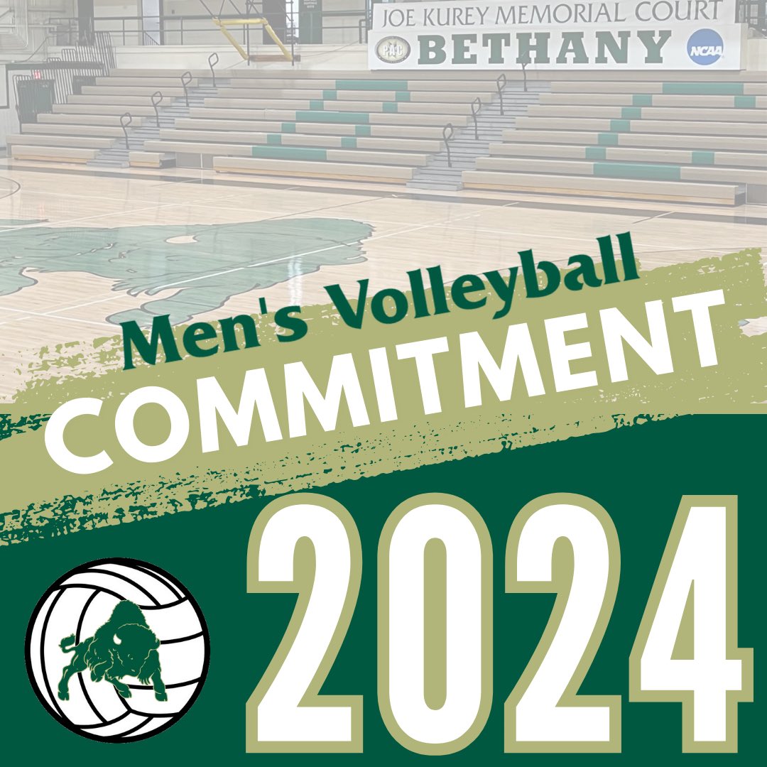 bethanywv_mvb's tweet photo. Excited to announce we have our first commit from the state of Indiana! He is a right side hitter that will join us this fall.
Welcome to Bethany College ππΌπ¦¬
#2024incomingclass #growthegame #bisonwatch #ONEbethany #bethanywv #mensvolleyball #bethanymvb https://t.co/9znZkHPoyO