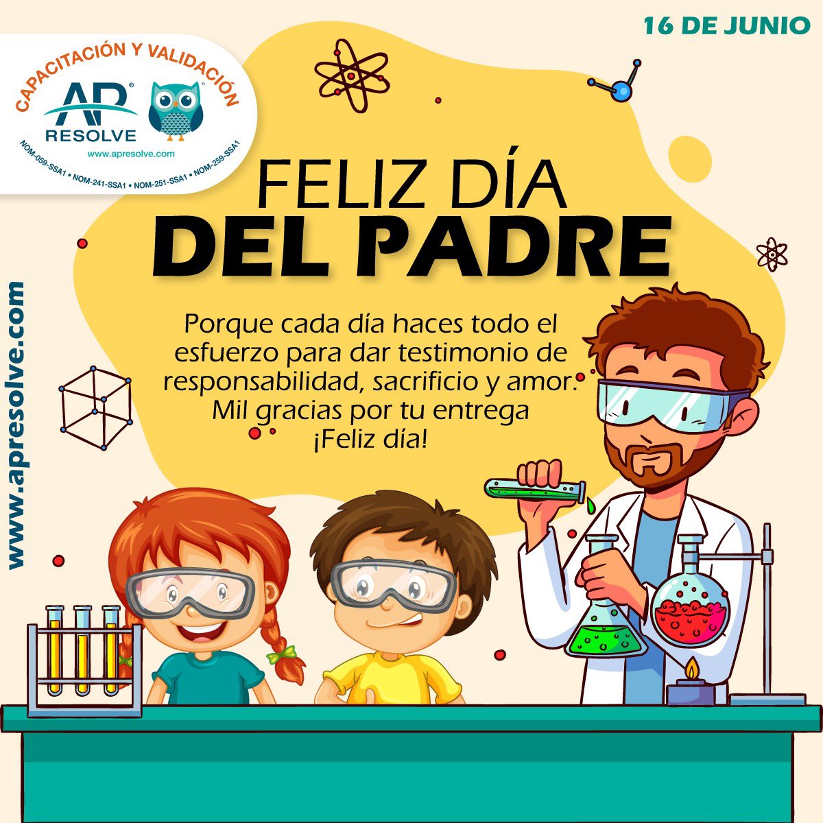 AP_Resolve's tweet image. Felicidades a todos los papás. Valen mil. #diadelpadre #16dejunio

Visítanos en apresolve.com