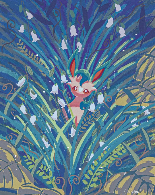 #リーフィアの日 草の蔭