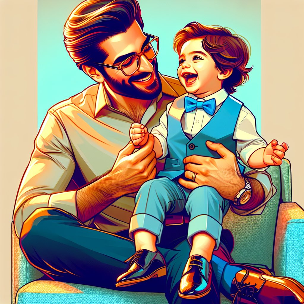 ByGirolamo's tweet photo. Image generated by Girolamo on CardanoGPT<https://t.co/Tjosk2ETaP>
@replyada @askgirolamo 
#CGI #CardanoGPT #AI #Ada #Cardano #AIArt #Art_by_Girolamo

Happy Father’s Day https://t.co/iUEm0nUfdT