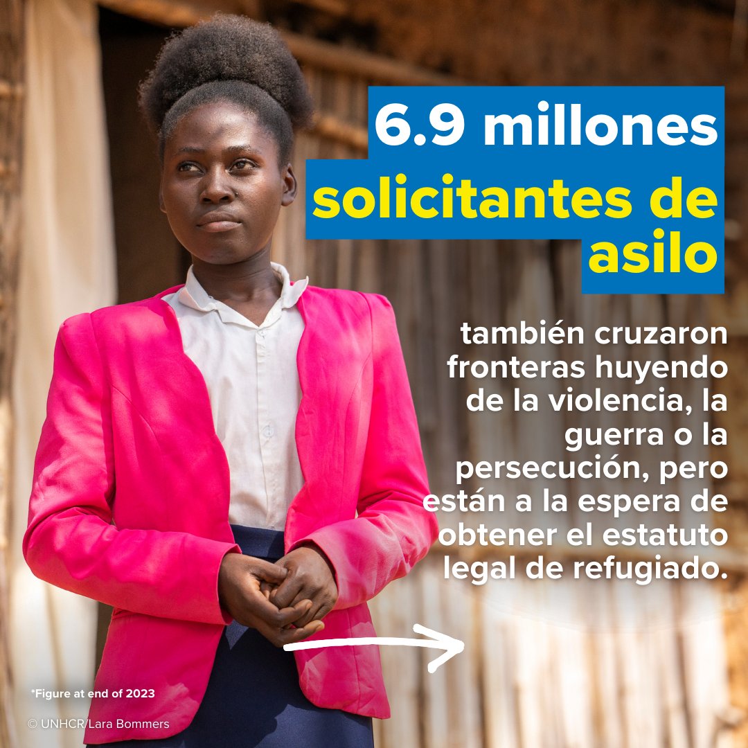 Hoy ya hay 120 millones de personas desplazadas en el mundo.

Pero, ¿quiénes están detrás de esta cifra desgarradora?

Conocé más acá 👇