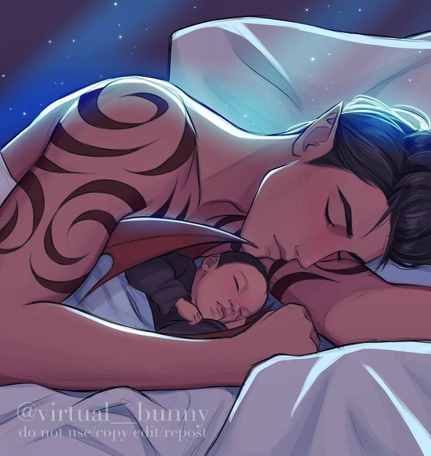 Happy father's day to the father of prythian aka rhysand archeron.

💜✨

🎨 @/artoffrostandflame