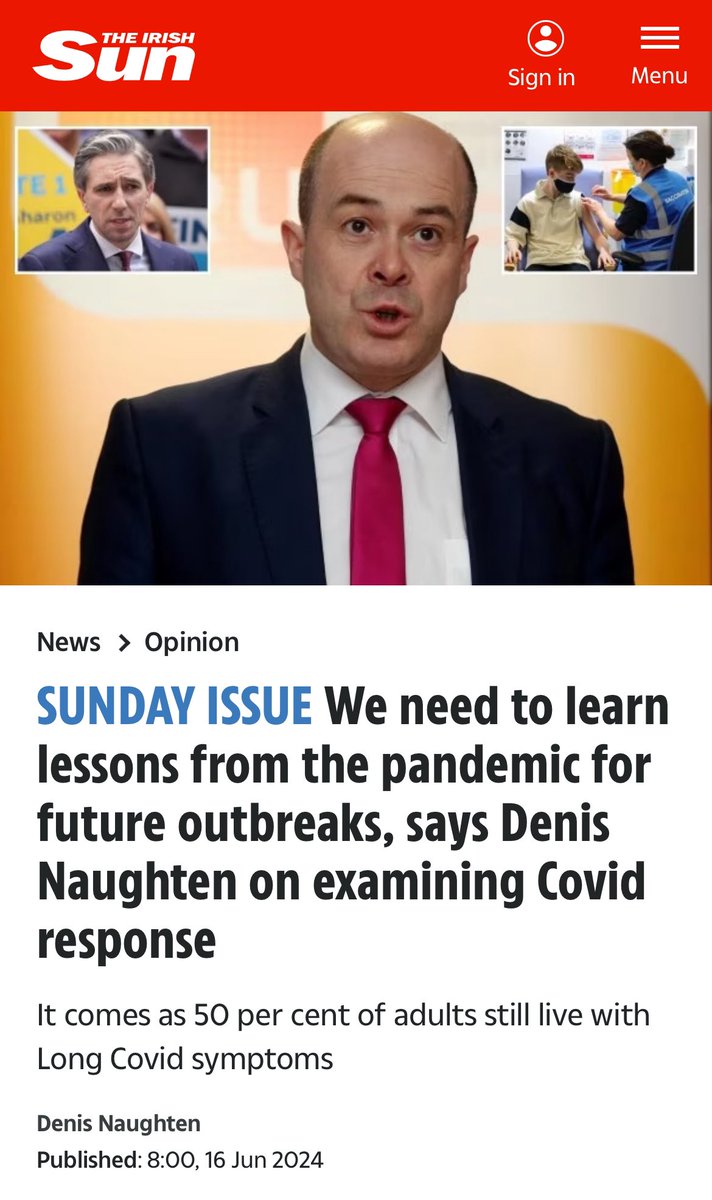 DenisNaughten's tweet image. We need to learn lessons from the pandemic for future outbreaks, says Denis Naughten on examining Covid response thesun.ie/news/13176232/…