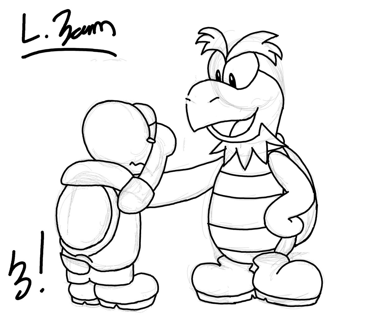 LoyaltyBrown75's tweet image. Koops appreciation post
Happy Father's Day
#Koops #PaperMario #PaperMarioTheThousandYearDoor #ペーパーマリオRPGリメイク