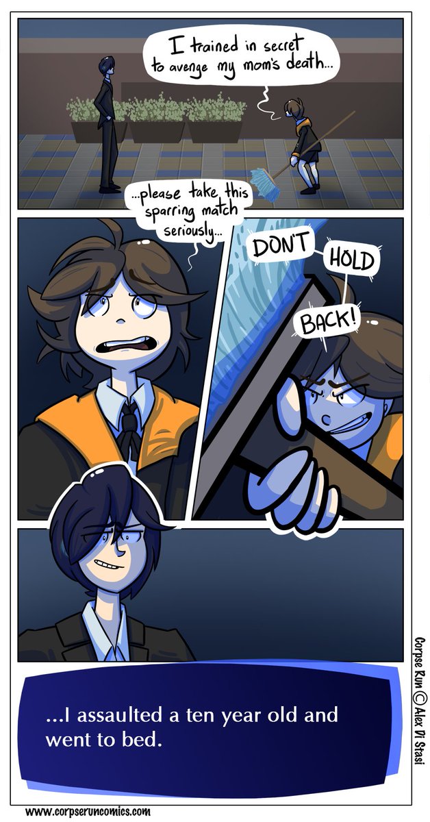 corpse_run's tweet photo. It's been like FOREVER since I made a comic. I'm not looking to be making strips on the regular or anything but it's something that I might do from time to time just for fun.  
Best, Alex  
https://t.co/F7cGP8n1N0  #persona #persona3 #persona3reload #atlus #videogames #JRPG #RPG https://t.co/V4G67B3Rpn