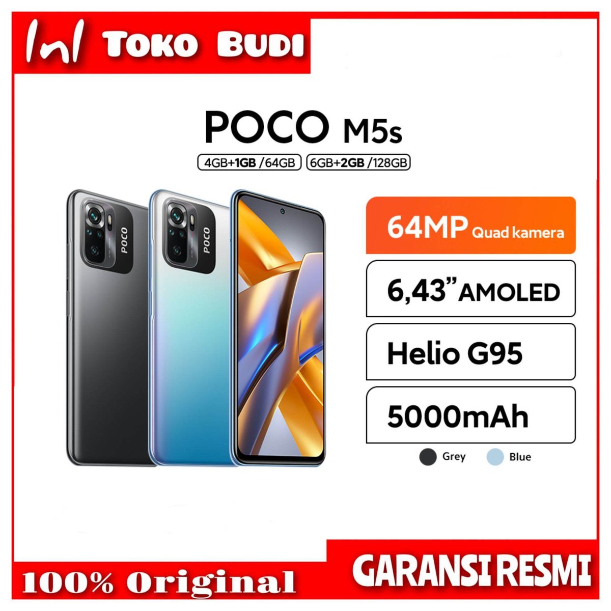 aragachi's tweet photo. Aku nemu promo menarik di Lazada nih. Yuk coba lihat!
Nama Produk:  Xiaomi Poco M5s 4/64Gb Garansi Resmi Tam
Harga Produk:  Rp1.235.000
Harga Diskon:  Rp1.235.000 | https://t.co/VDgHgSex68 https://t.co/2LTt88Ls8S
