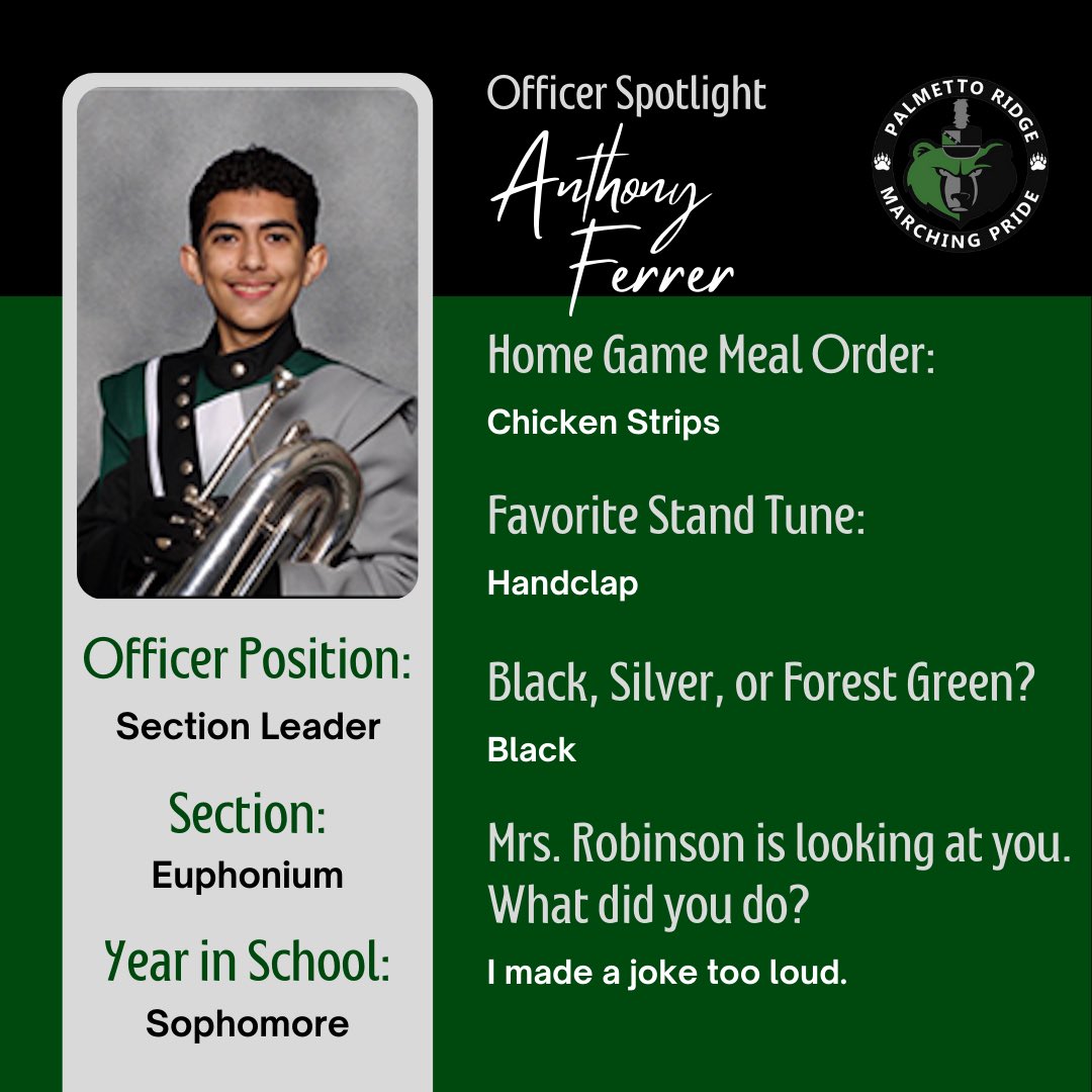 Palmetto Ridge Bands tweet media