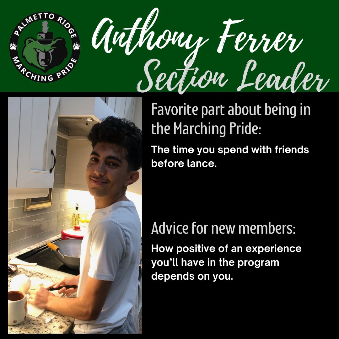 2024 Marching Pride Officer Spotlight: Gabriella Chaviano, and Anthony Ferrer!