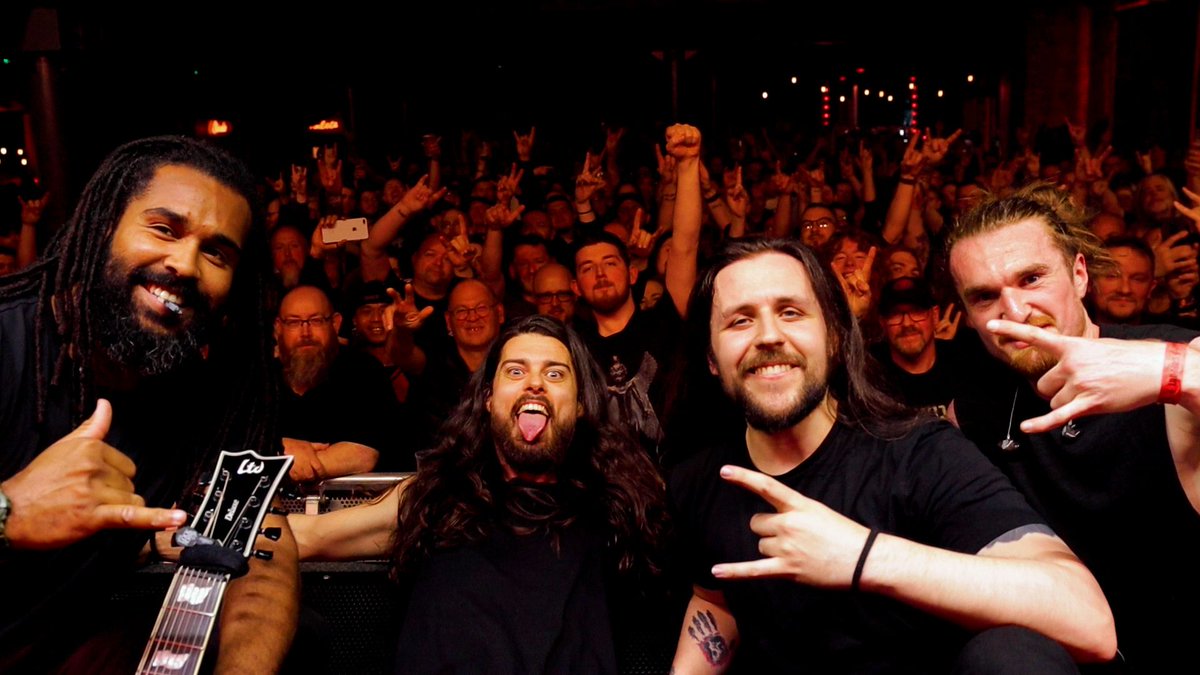 What a great night supporting Cavalera Conspiracy in Belfast! Fantastic show by them and a great crowd, thanks for having us 🤘🔥🤘🔥